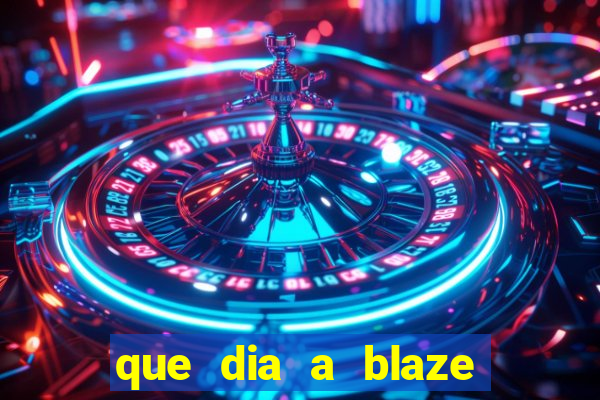 que dia a blaze paga o cashback